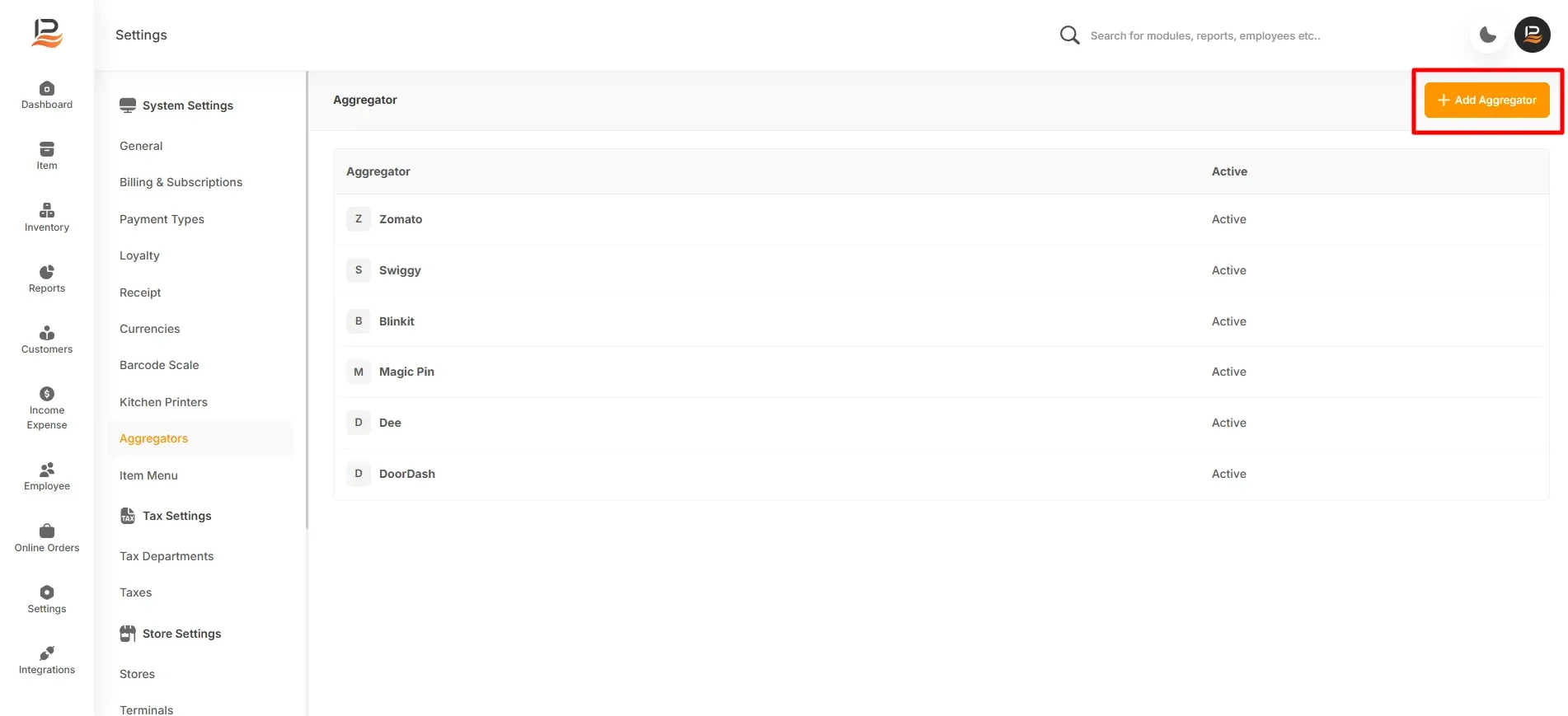 aggregators list