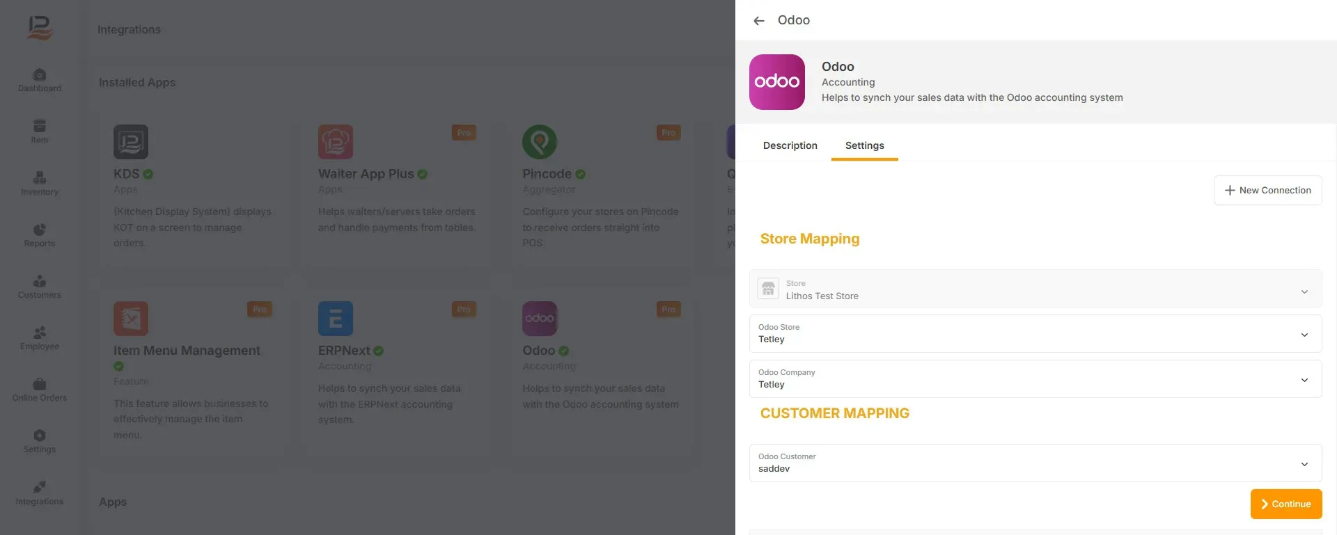 store mapping