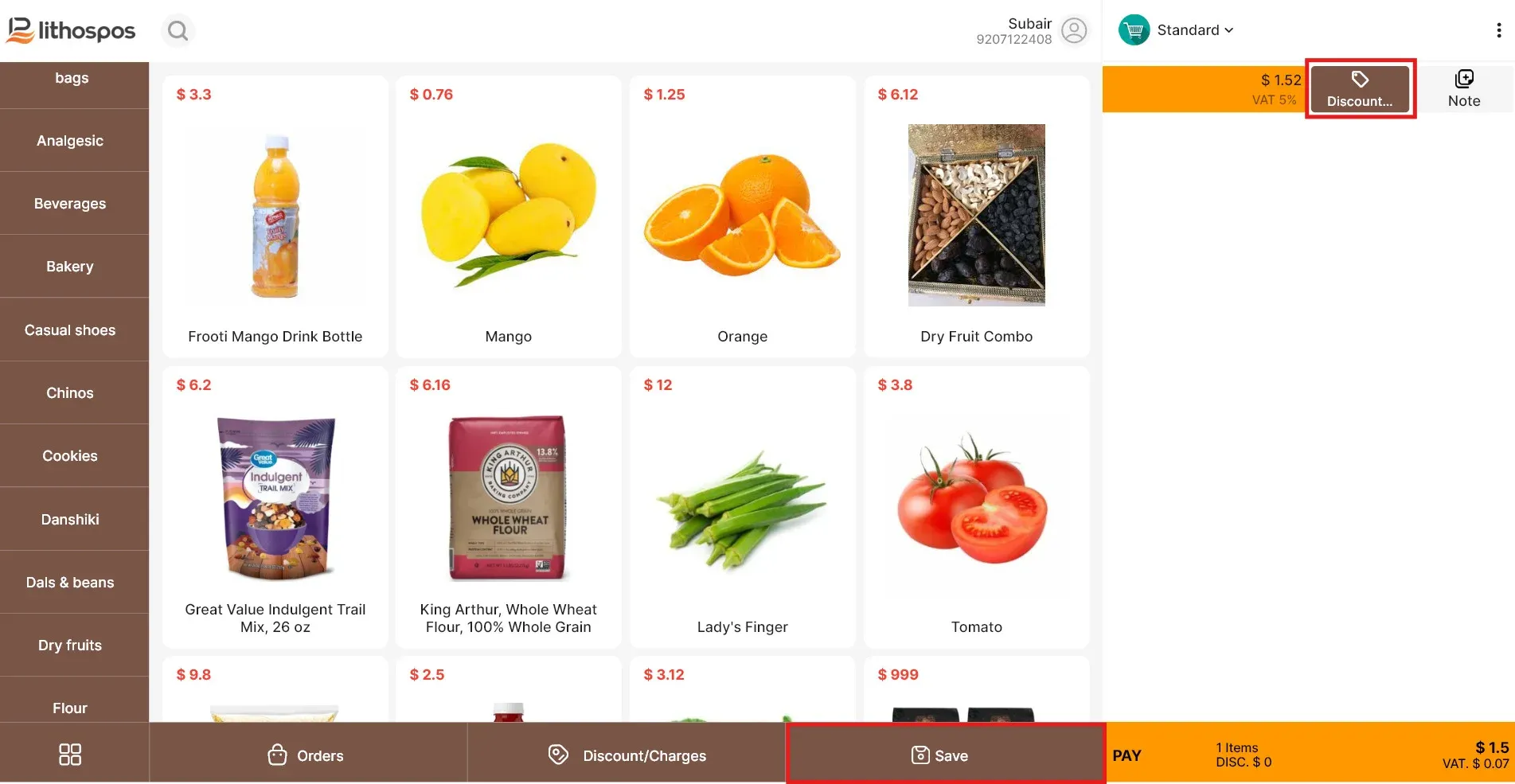 adding discount