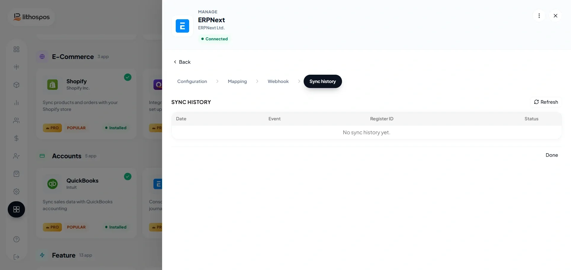 erp connect4