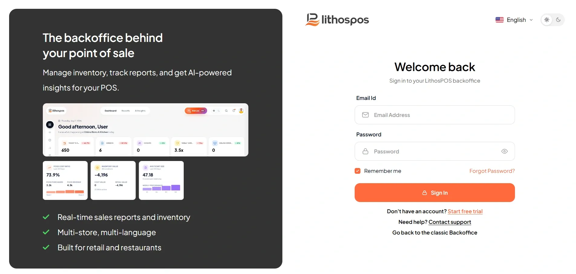 login