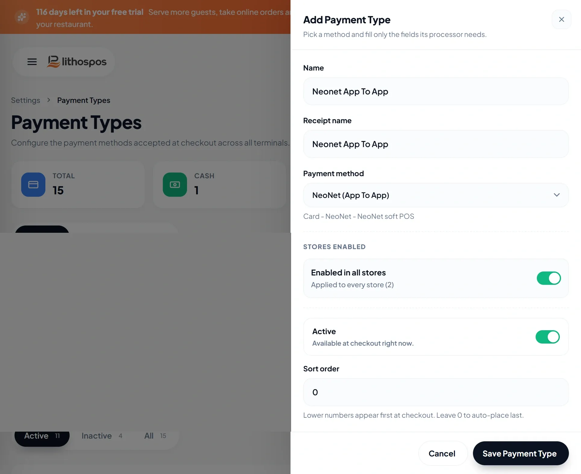 neonet app to app