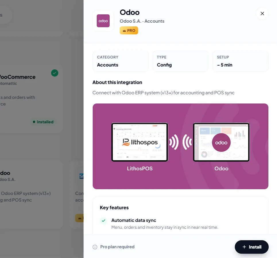 install odoo