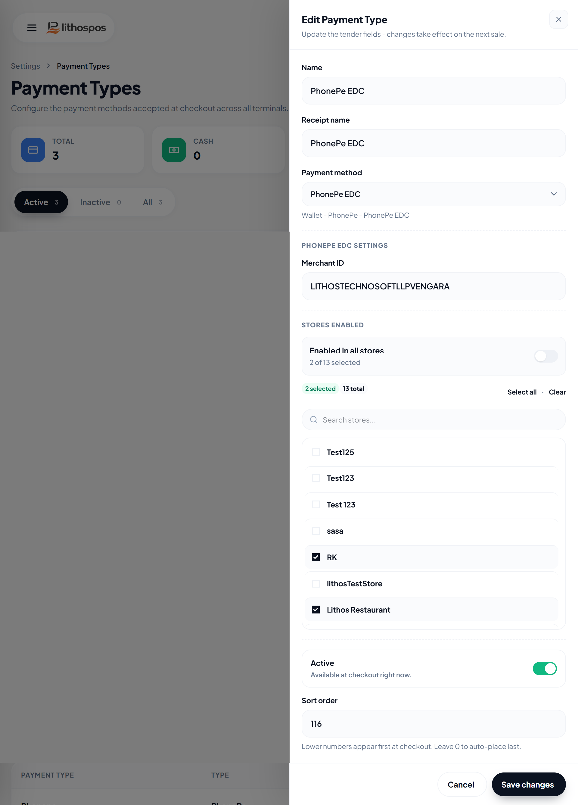 phonepe edc