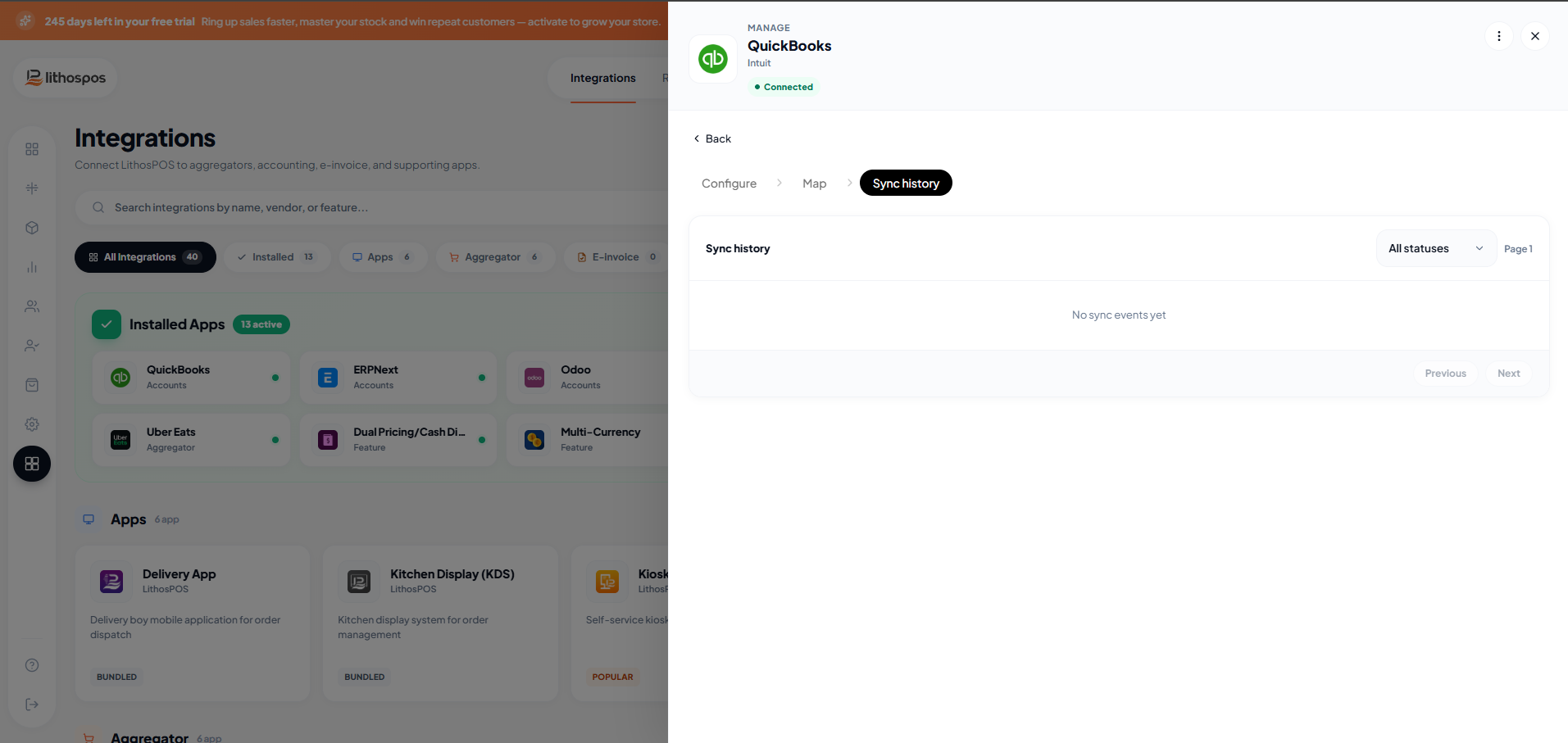 quickbook sync