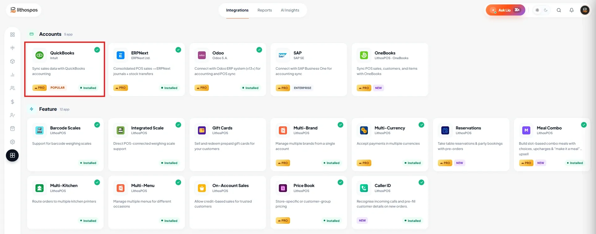 quickbook integ