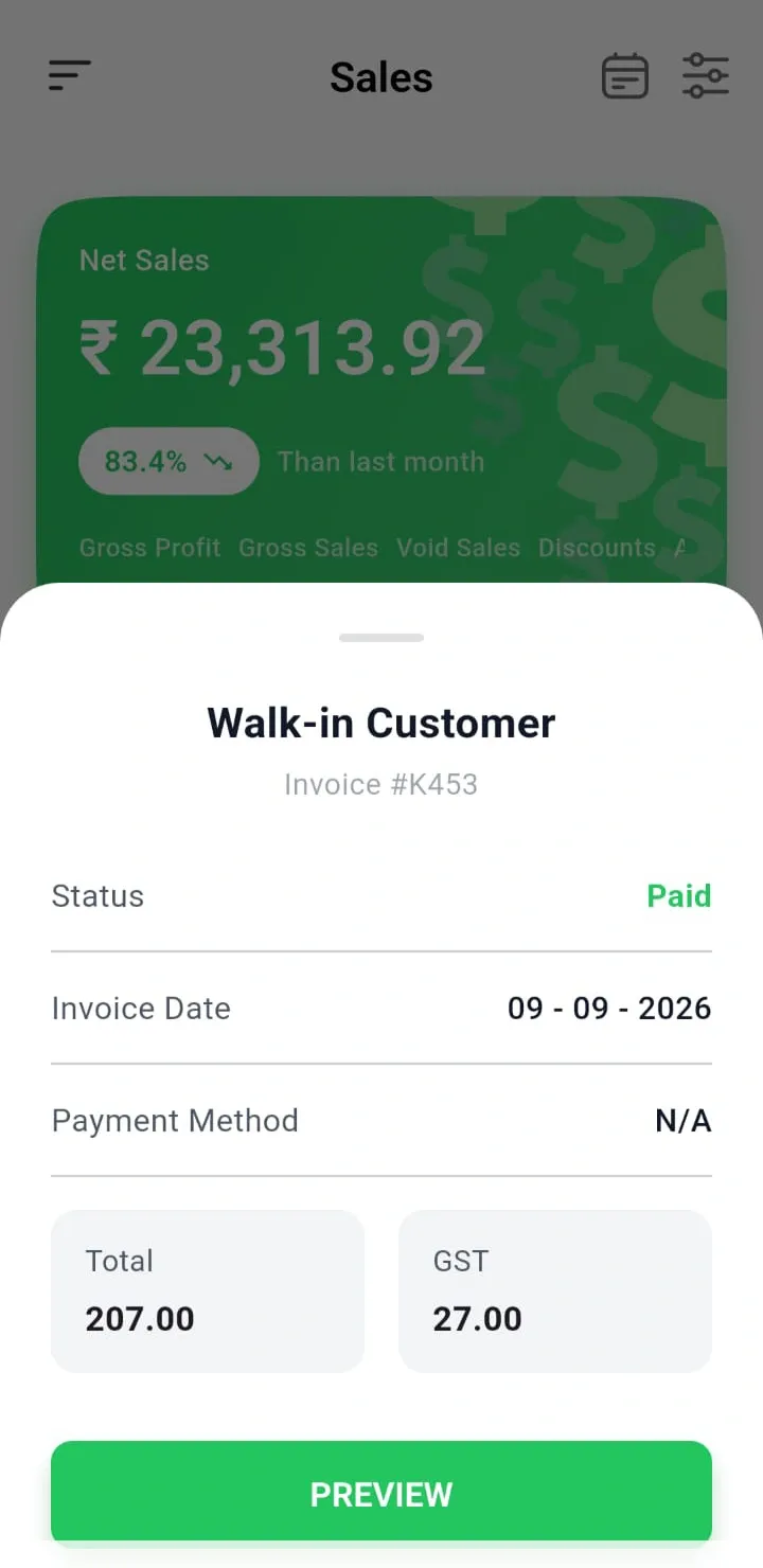 sales