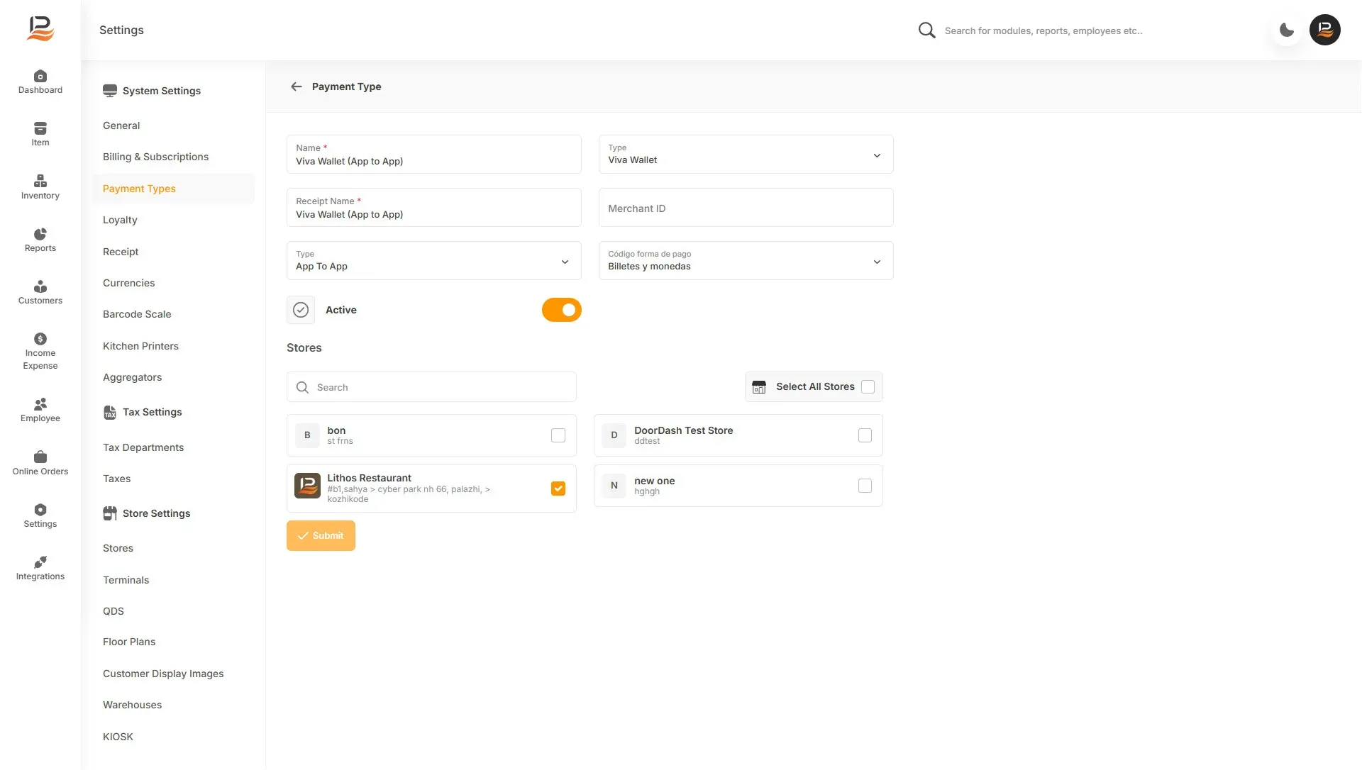 payment view add payment