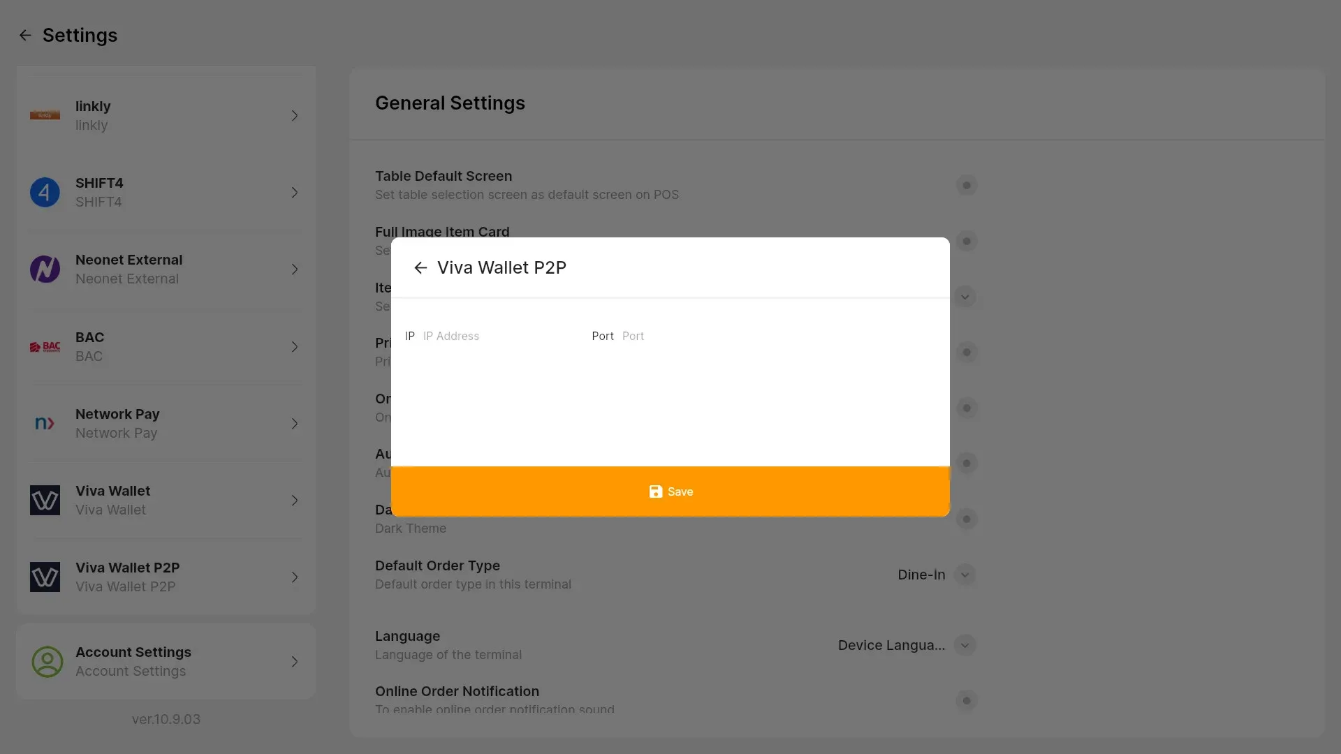p2p setting