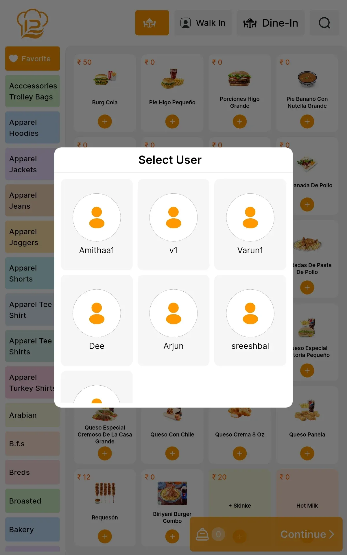 login and setup