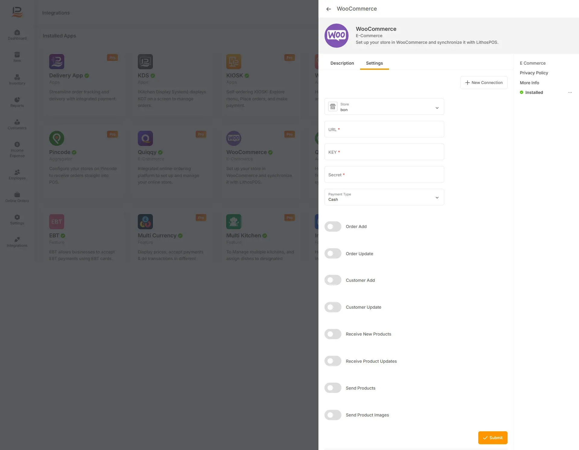 woocommerce form data