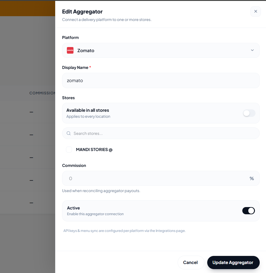 aggregator add