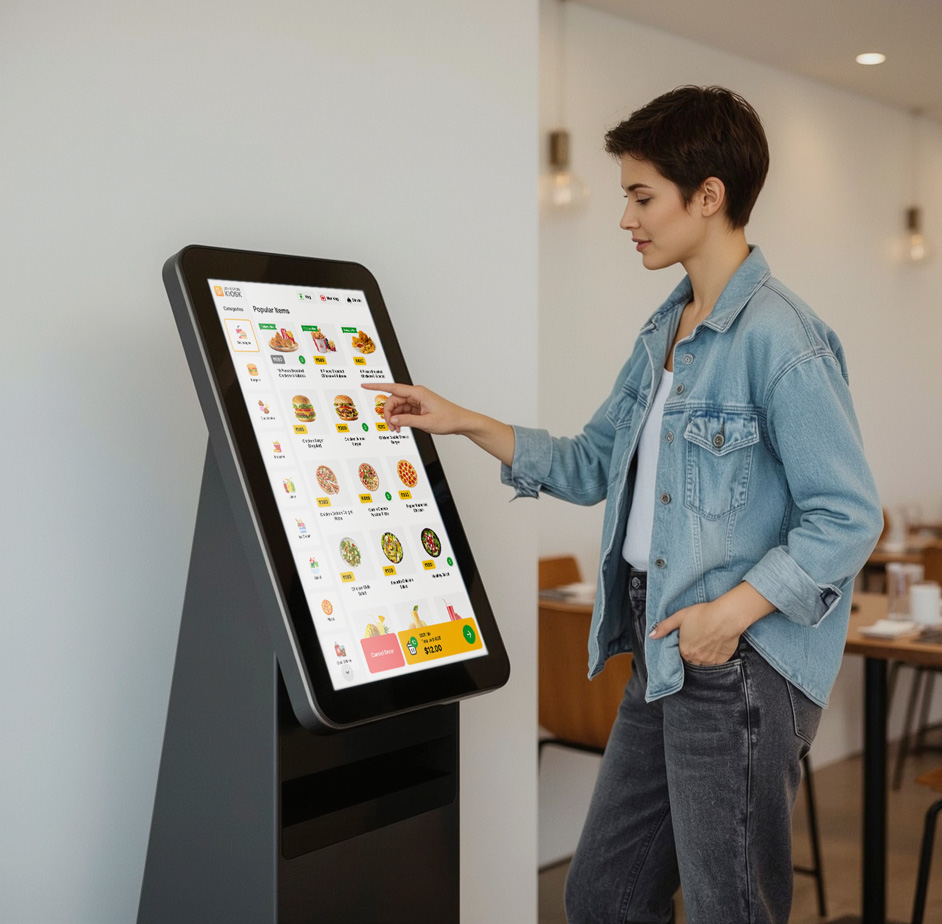 self-ordering kiosk