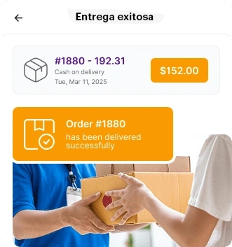 notificación de entrega